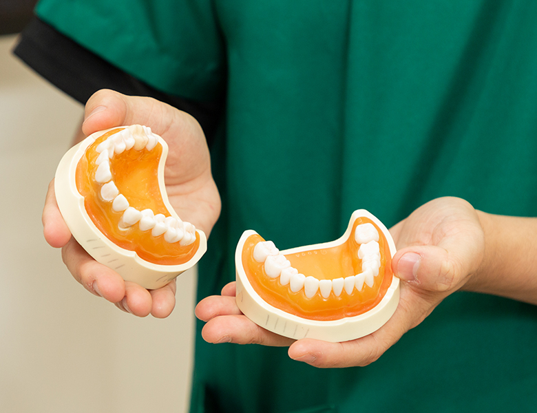 岐阜県瑞浪市の歯医者、宮川クリニックのブリッジ治療