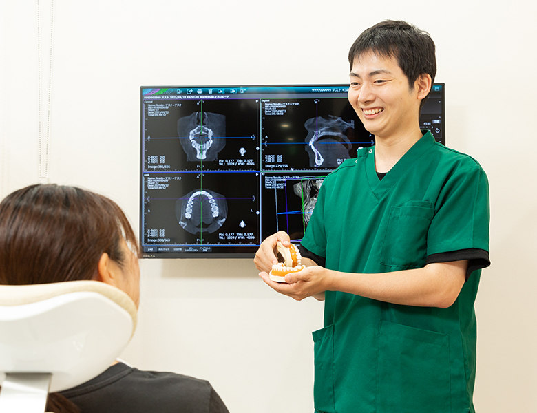 岐阜県瑞浪市の歯医者、宮川クリニックのむし歯治療